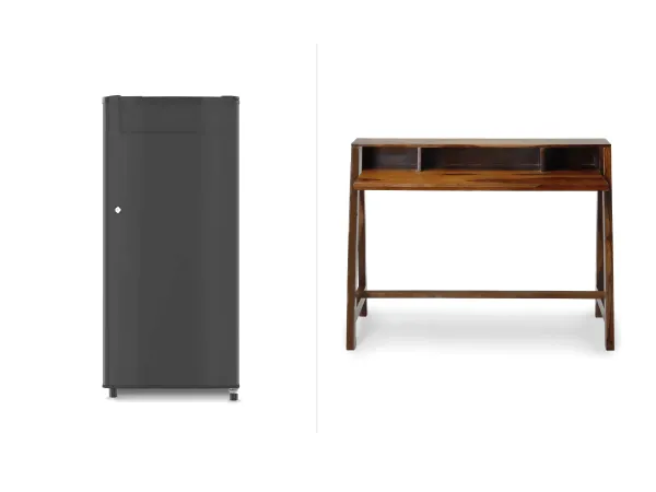 Fridge with Hugo Study Set Combo